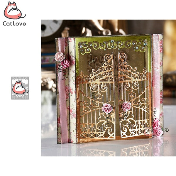 Catlove porte fond métal matrices de découpe Scrapbooking moule pochoir découpes carte faisant bricolage artisanat gaufrage nouveaux matrices pour 20