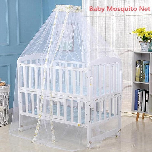 1 Pcs Baby Bed Mosquito Mesh Summer Dome Curtain Net Cradle Cuturn Net for Toddler Crib Cot Canopy
