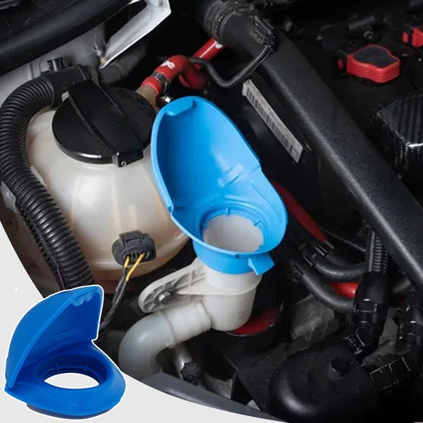 For Audi A3 A4 A6 Q3 Q5 Q7 Quattro Wiper Washer Fluid Reservoir Filler Lid Windshield Funnel Tank Bottle Cap Cover S4 S5 S6 RS4
