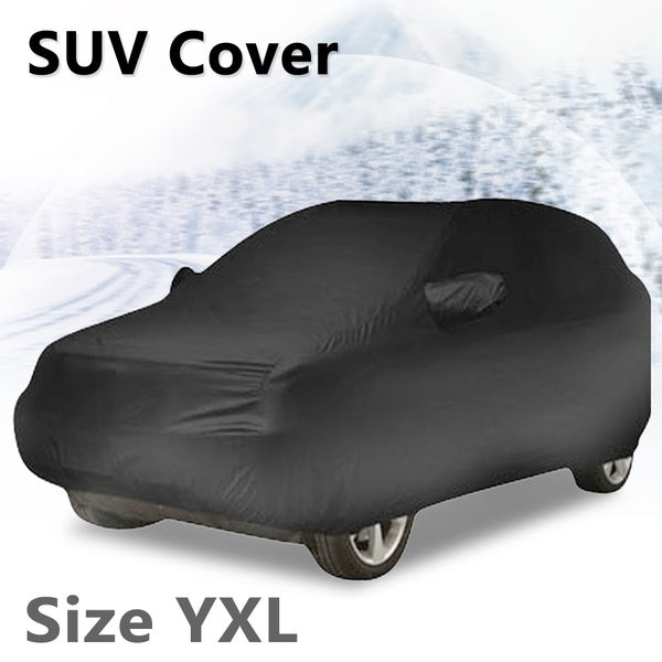 9 Layers 5.25M YXL Waterproof Scratch proof Sun UV Snow Rain Resistant Off-road Sport Vehicle SUV Large Car Cover w Mirror Pocket