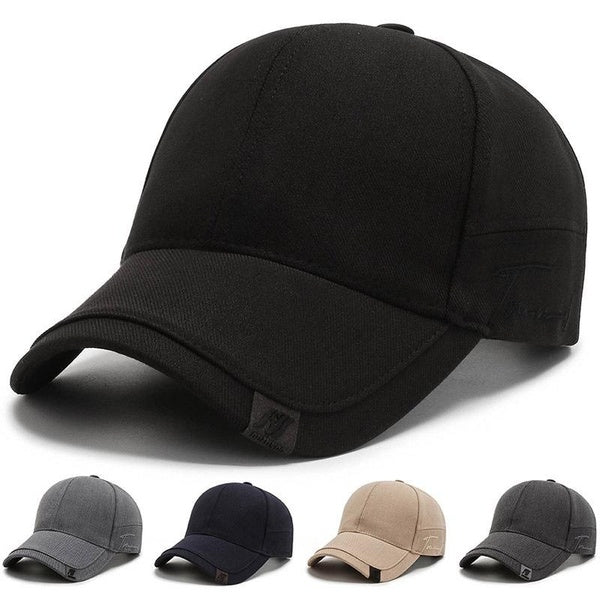 Casquette de Baseball pour hommes, pare-soleil tendance, Version coréenne, chapeau de soleil noir, tendance, Simple, décontracté, sauvage