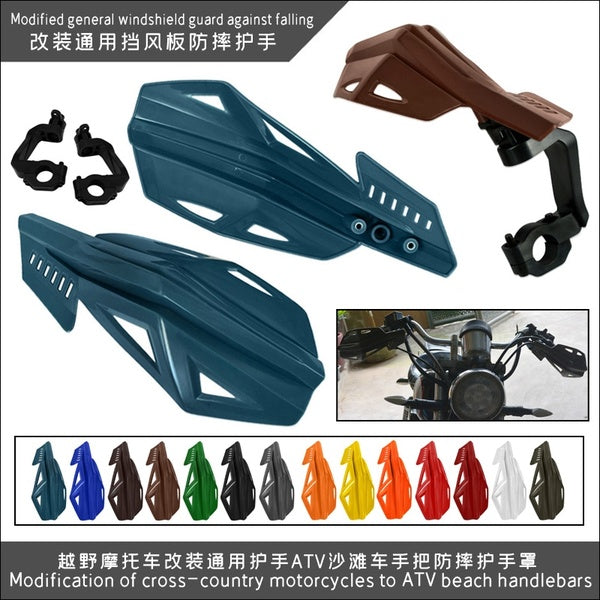 Motorcycle 7-8'' 22MM Hand Brush Guard Handguard Hand Guards Protector Pit Dirt Bike Scooter For Honda Yamaha Suzuki Kawasaki