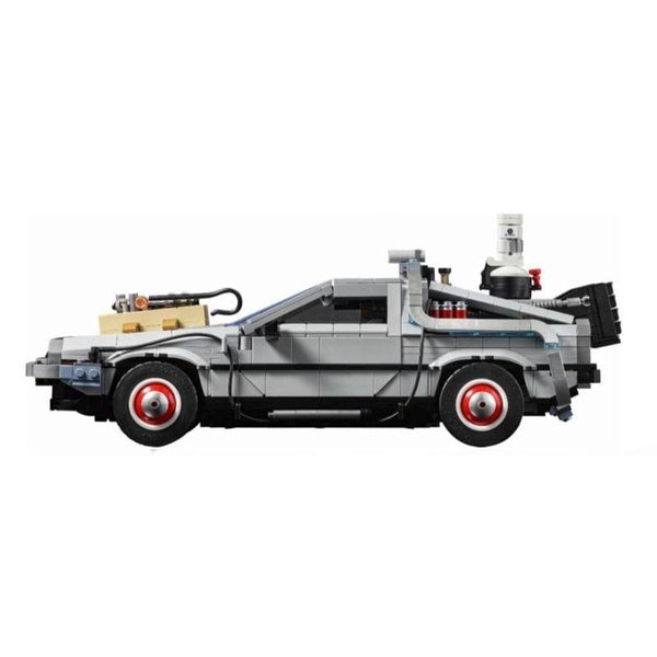 New 1870pcs Back To The Future Time Machine Racing Car Model Building Block Brick Educational Assembly Toy Children Boy Gift