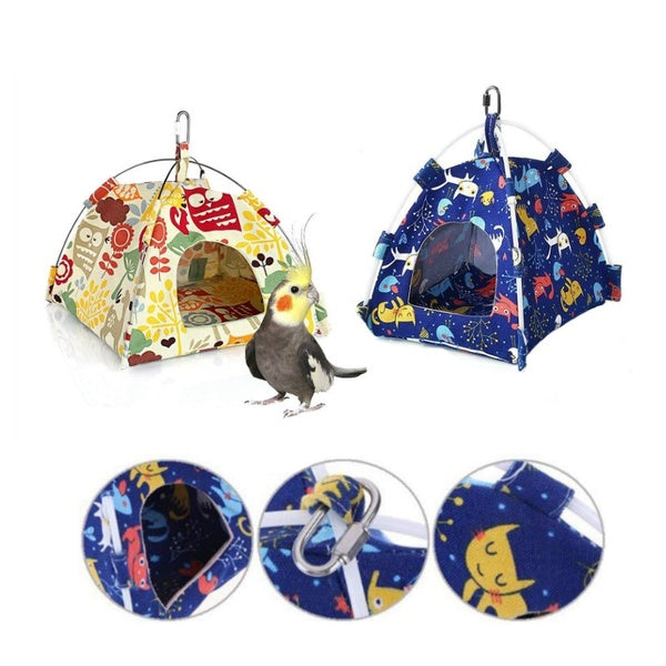 Creative perroquet hamac cage tente lit d'oiseau perroquet maison perroquet fournitures