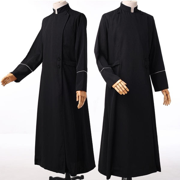 Cassock Choir Robe Clergé Chaire Liturgique Robe Orthodoxe Romain Adulte Homme Prêtre Robe Robe Clergyman Vêtements Robe Rituelle Médiévale