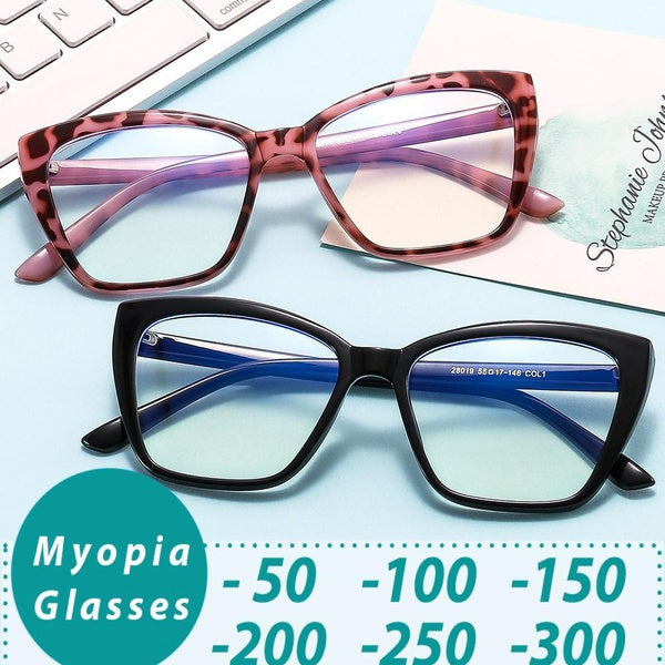Lunettes de myopie M54644 lunettes de prescription nouvelles lunettes carrées artistiques hommes et femmes populaires lunettes optiques confortables