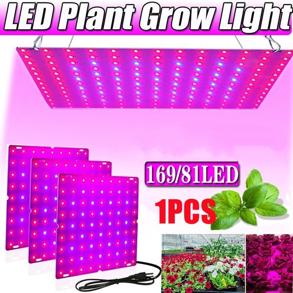 1PCS LED Grow Lights Full Spectrum for Indoor Plants LED Growing Light Hanging Grow Lampe pour serre hydroponique Succulents Flower