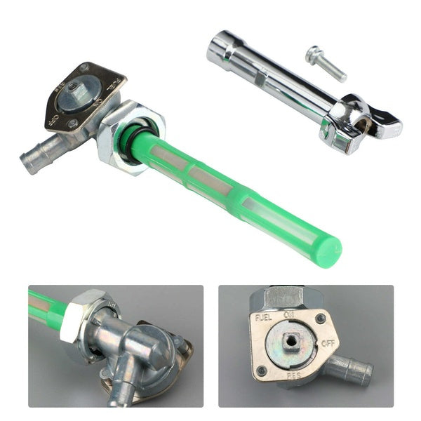 1set Fuel Gas Tank Petcock Valve Switch & Lever for Honda for Shadow VLX600 VT600C CD 1988-1998 16950-KAF-000