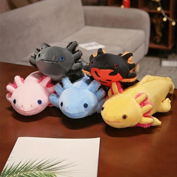 Adorable Hexagonal Dinosaur Doll: Soft Cute Axolotl Plush Toy - Perfect Gift for Boys & Girls! Christmas Halloween Thanksgiving gifts