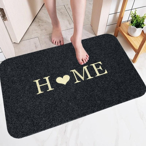 1pc Welcome Door Mat,Non Slip Durable Area Rug Waterproof Machine Washable Carpet Garden Outside Floor Mats For Entryway, Patio, High Traffic Areas