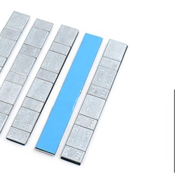 2.1oz Adhesive Back Wheel Balance Weights Strips for Motorcycle 134 x 18mm 5pcs
