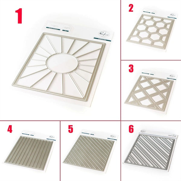 6 Styles Metal Cutting Die for Paper Crafting & Card Making Embossing Die Carbon Steel Die-Cutting Template for Scrapbooking Supplies
