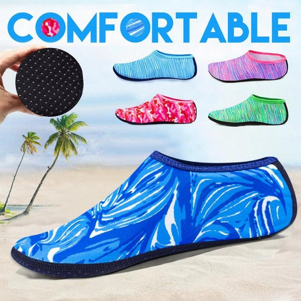 1 Pair Diving Shoes Women Men Beach Swimming Water Sport Socks Barefoot Sneaker Yoga Fitness Dance Swim Surfing Diving Snorkeling Shoe