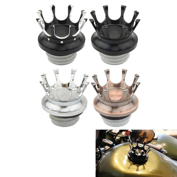 1PC Motorcycle Oil Gas Tank Cap Fuel Gas Aluminum for Thruxton for T100 2001~2020