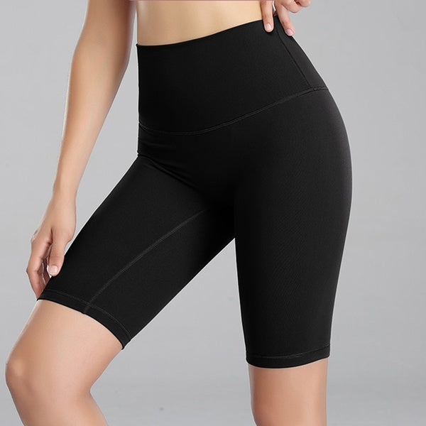 Seamless Sports Tights Women Summer High Waist Fitness Yoga Shorts Squat Proof Tummy Control GYM Workout Casual Bermuda