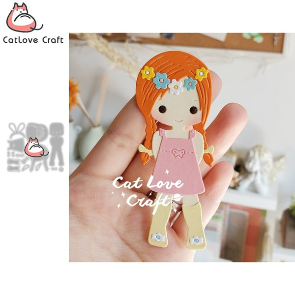 Catlove oreilles de lapin pâques matrices de découpe en métal Scrapbooking pochoir découpes carte faisant bricolage artisanat gaufrage nouveaux matri