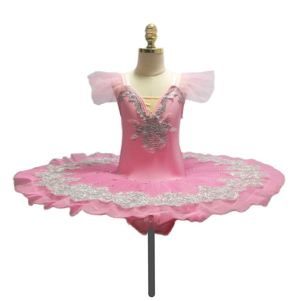 Belly Dance Dress For Girls Pink Ballet Tutu Skirts Party Costumes Children Ballerina Dress Kids Ballet Dress