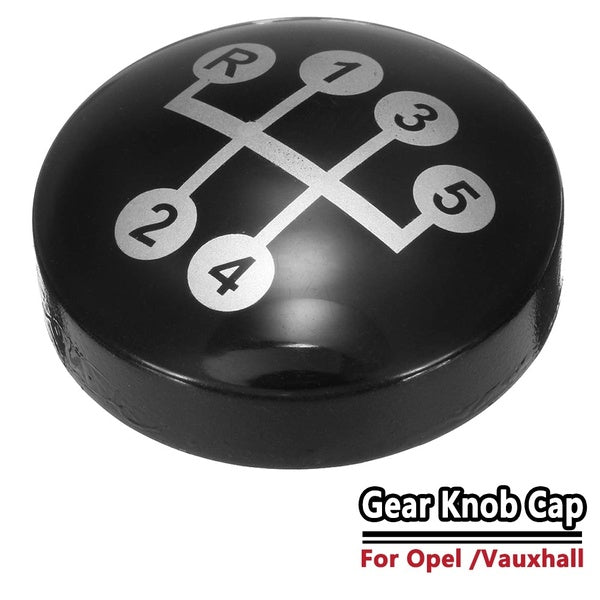 Xukey 5 Speed Gear Knob Cap Decal Trim Badge Insert For Opel-Vauxhall Astra Corsa Meriva Tigra Vectra Zafira COMBO C