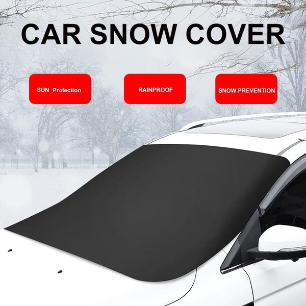 Universal Car Front Windshield Cover Sun Shade Snow Car Cover Sunshield Dust Waterproof Protection Outdoor Exterior Protector