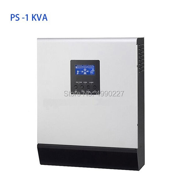 1KVA Pure Sine Wave Hybrid Solar Inverter 12V DC 220V-230V-240VAC 50HZ60HZ Built-in PWM 50A Solar Charge Controller for Home Use