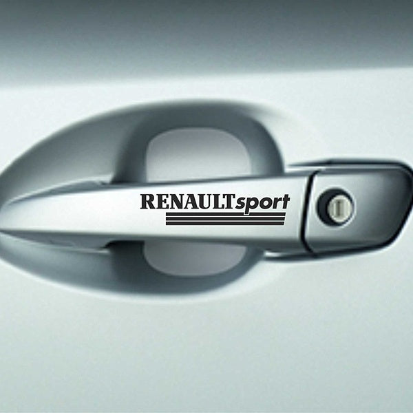 6x Renault Sport Door Handles Decals Stickers Adhesives Premium Quality Megane