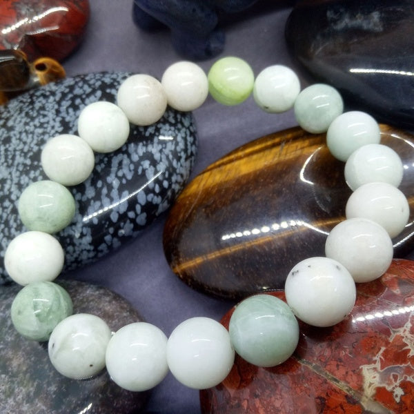 Natural Stone China Fire New Jade Beads Bracelets Charms for Women Gift