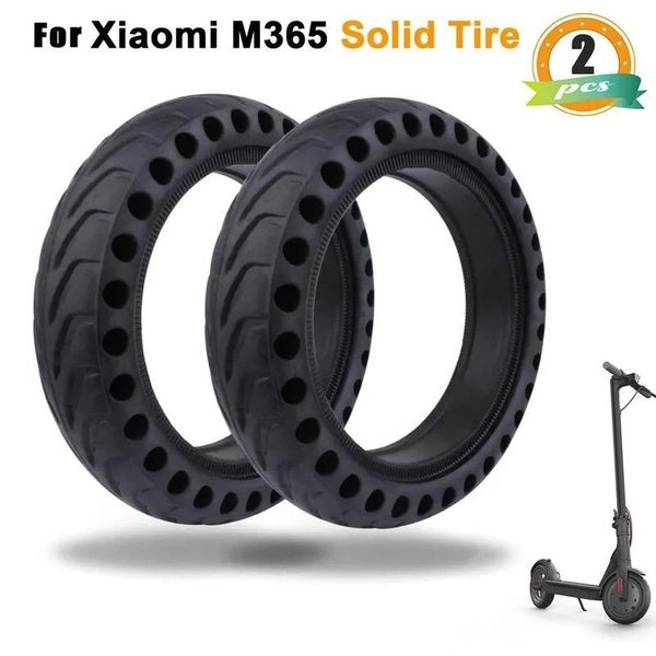 2 pcs-lot pneu solide pour Xiaomi M365 Pro Scooter électrique Mijia Mi 1S Pro 2 Scooter essentiel 8.5 pouces pneu en caoutchouc 8.5'' roue