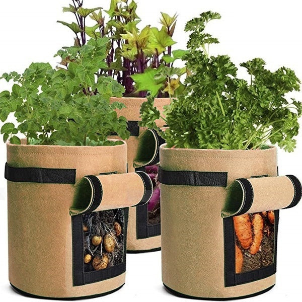 DIY Potato Grow Planter Planting Container Bag Vegetable Gardening Jardineria Thicken Garden Pot Planting Grow Bag