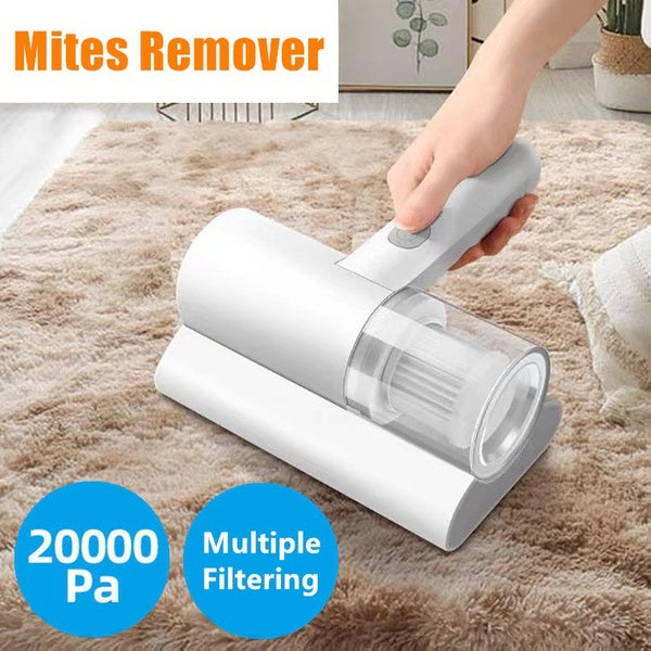 Wireless Mite Remover Bed Sofa Vacuum Cleaner Filter Household Mite Removal Machine UV Lamp Double Beat Mite Removal Instrument