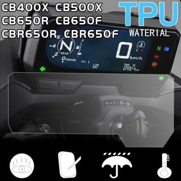 Motorcycle Cluster Scratch Protection Film Screen Protector Accessories For HONDA CB650R CBR650R CB 500X CB500X CBR 500R 19-21