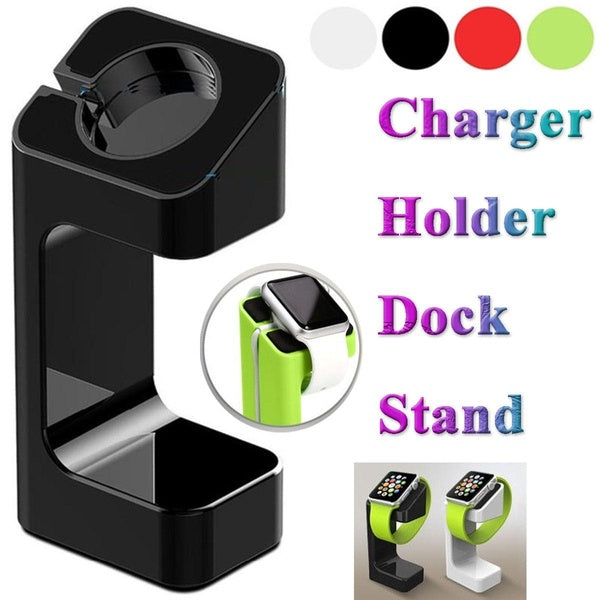 Support de chargeur Dock Stand pour Apple Watch Ultra 49mm 8 7 41mm 45mm 44mm 40mm pour iwatch Series SE 6 4 5 3 2 42mm 38mm Watchband Support Statio