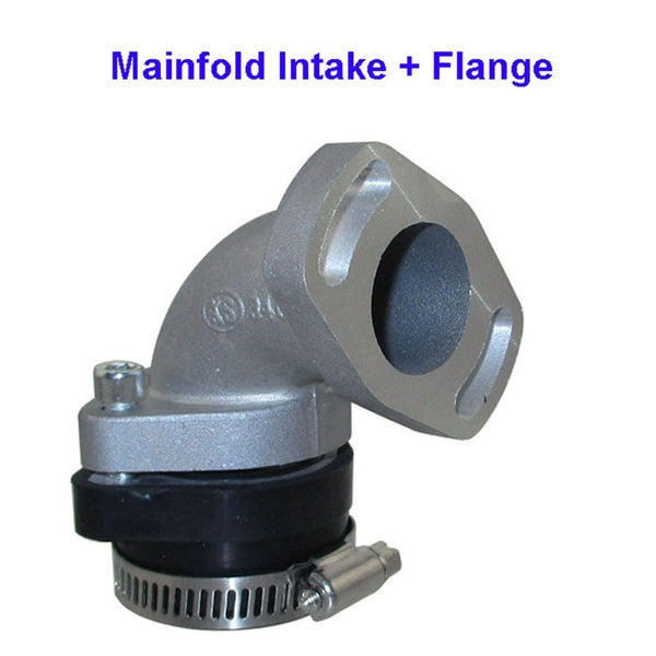 FishMotor Pit Dirt Bike Mainfold Intake Pipe Flange For Mikuni VM24 Carburetor PE24 26 28 OKO Carb