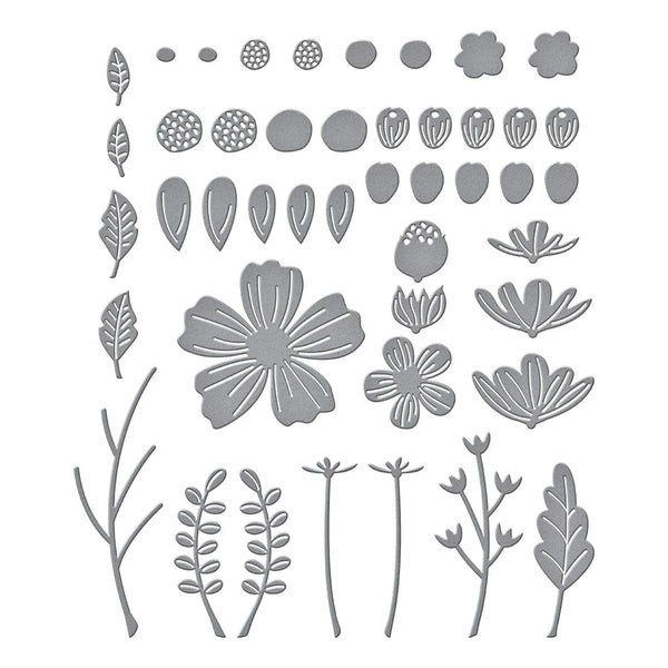 Flowers Metal Cutting Dies for DIY Leaves Scrapbooking Album Paper Cards Crafts Embossing Die Cuts Handicrafts New