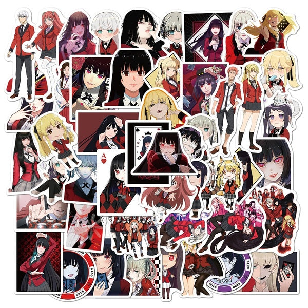 kakegurui stickers graffiti sticker Decals (15-50 Pcs-set)