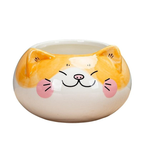 Cute Animal Flowerpot SucculentPot Planter Deskop OrnamentsCeramic Vase Home Decor Plant PotGarden Decoration