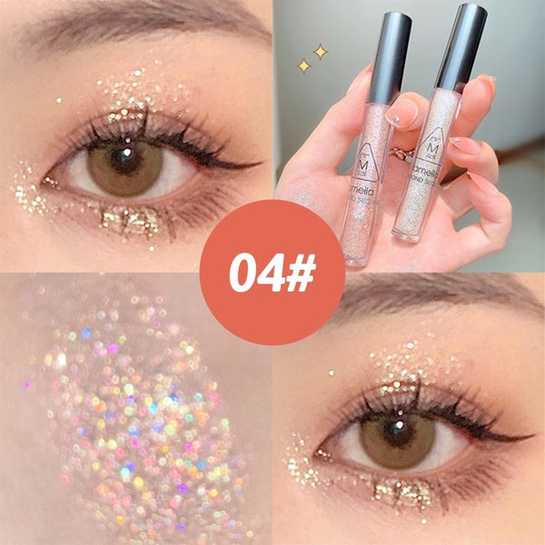 Glitter Fard À Paupières 1PC Étanche Liquide Glitter Eyeliner Fard À Paupières Maquillage Métal Eyeliner Eye Beauty Party Maquillage Outils Femmes