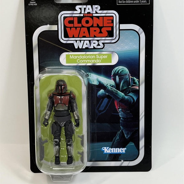 Mandalorian Super Commando Star Wars The Cone Wars Hasbro Kenner F5634
