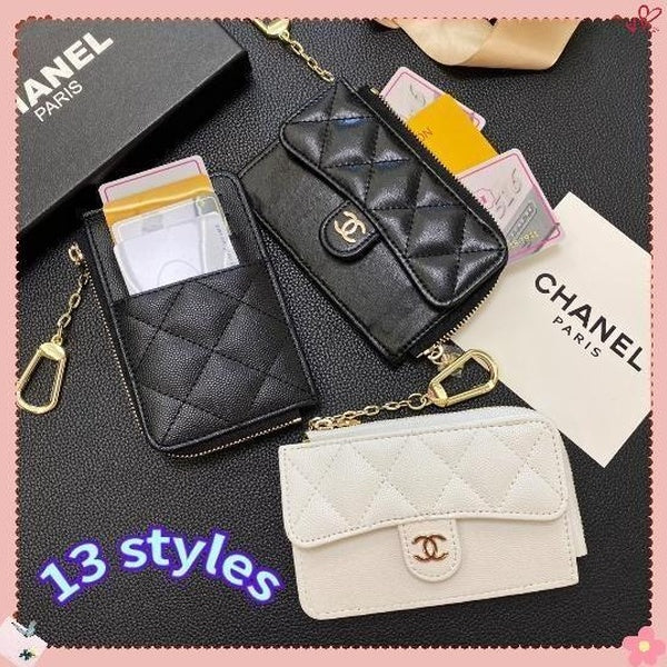 13 Styles nouveau porte-cartes en cuir stockage banque crédit carte d'identité sac organisateur étui portefeuille argent poche sac à main #246241