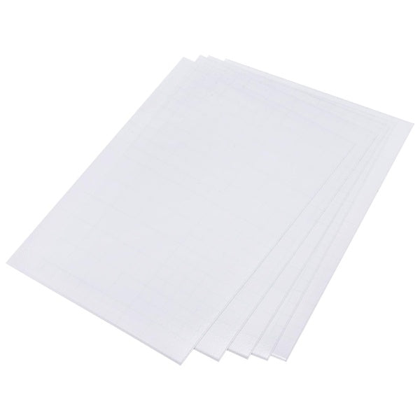 Self-Sealing Laminating Pouches Lamination Film Clear Sheet, 180x129x0.26mm-129x91x0.26mm for Photo, Paper, Menu, Pack of 20