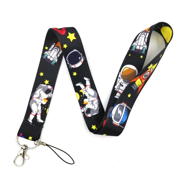 1pcs Neck Strap Lanyards ID badge card holder keychain Mobile Phone Strap Gift Ribbon webbing necklace