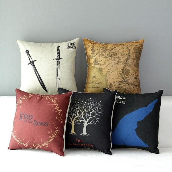 The Lord of The Rings Cotton and Linen Pillowcase Cushion Cover