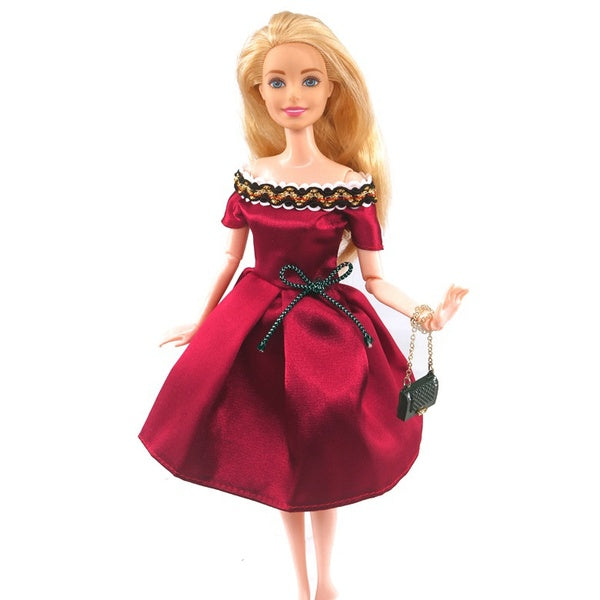 9 Styles Handmade Fashion Dress Up Doll Clothes Daily Wear Casual Outfits for 30cm Doll Girls Doll Gift Doll House Accessories Matron Inn