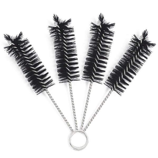 5pcs Durable 5cm Wire Tube Brush Metal Handle Steel Wire Soft Cleaning Brush Glass Drinking Pipe Cleaners