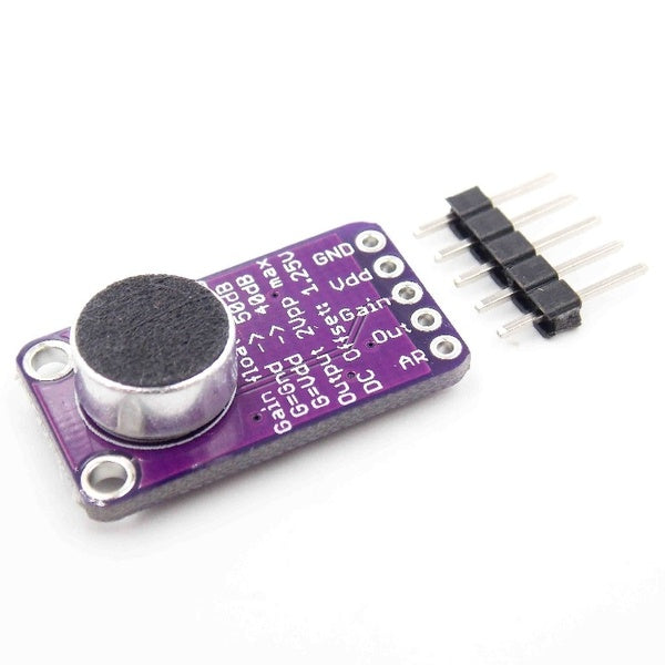 Electret Microphone Amplifier Stable MAX9814 module Auto Gain Control