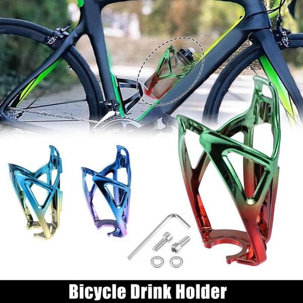 Vélo bouteille d'eau Cage multicolore dégradé route VTT cyclisme eau porte-gobelet vélo accessoires