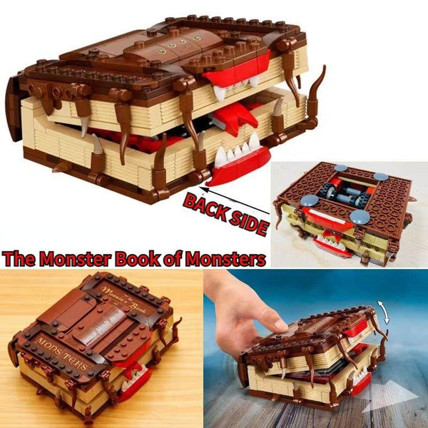 Monster Book of Monsters Model Building Blocks With Magic School Movie Action Figures Hagrid Bricks Set Gifts Toys For Children