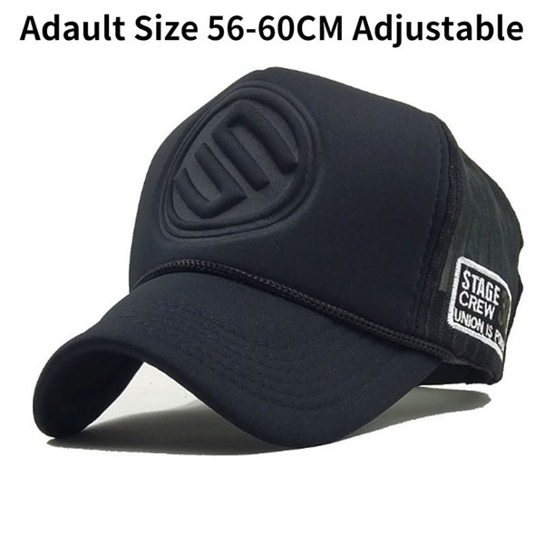 Brand Baseball Caps Summer Mesh Snapback Hats For Women Men Hip Hop Hat Casual Casquette Trucker Cap gorra hombre