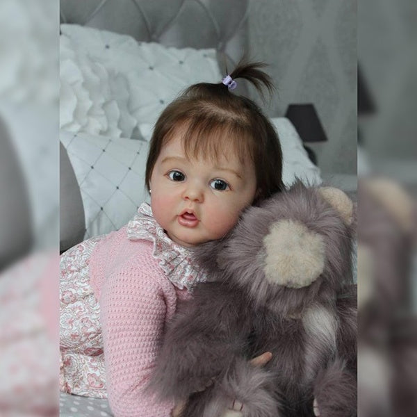 24"-60cm Silicone Reborn Toddler Doll Adorable Lifelike Baby Girl Dolls Toys