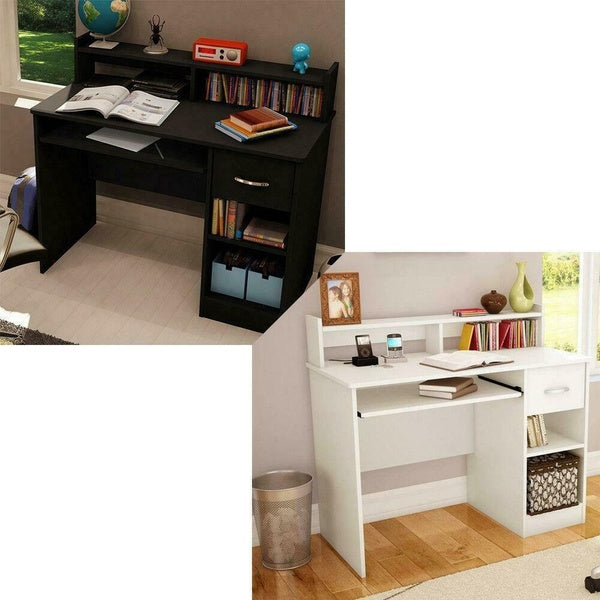 Computer Desk Table Workstation Home Office Student Dorm PC Laptop Drawer Study