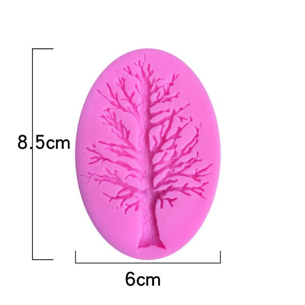 Arbre de Noël En Forme De Moule En Silicone Gâteau Décoration Fondant Cookies Outils 3D Silicone Moule Gumpaste Bonbons
